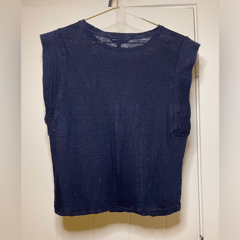 Banana Republic Navy Blue Top